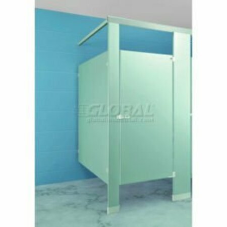 METPAR CORP Stainless Steel Complete In-Corner ADA Approved Compartment 60"w x 61-1/4"d SSIC1HC